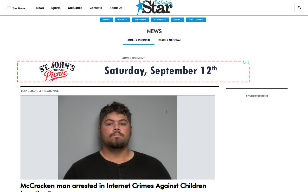 West Kentucky Star local and regional news page